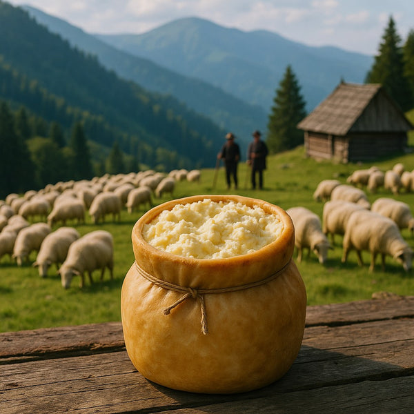 Branza de burduf : Beneficii, retete si de unde cumperi in Europa aceasta branza autentica romaneasca care o poti