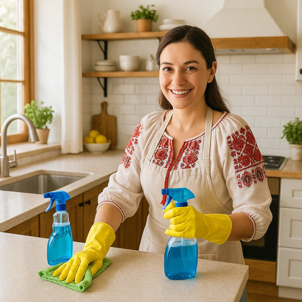 Cum sa economisesti timp si energie cu produse romanesti de curatenie. Ghid practic si trucuri utile