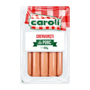 Crenvurști cu porc Caroli