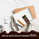 Baton de ciocolată Kandia cafea, gustare dulce cu cremă aromată