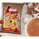 Pachet Pufuleți cu cacao și lapte Gusto, gustare dulce din porumb