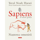 Sapiens. O istorie grafica Volumul I. Nasterea omenirii - Yuval Noah Harari, David Vandermeulen, Daniel Casanave - Delumani - Magazin Online Romanesc 