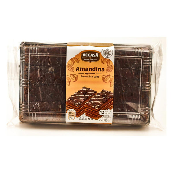Prajitura Amandina Accasa - Delumani - Magazin Online Romanesc 