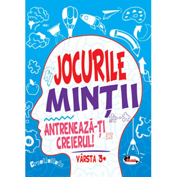 Jocurile mintii. Antreneaza-ti creierul! Varsta 3+ - Aramis - Delumani - Magazin Romanesc 
