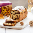 Cozonac crema de nuca si stafide - Delumani - Magazin Romanesc 